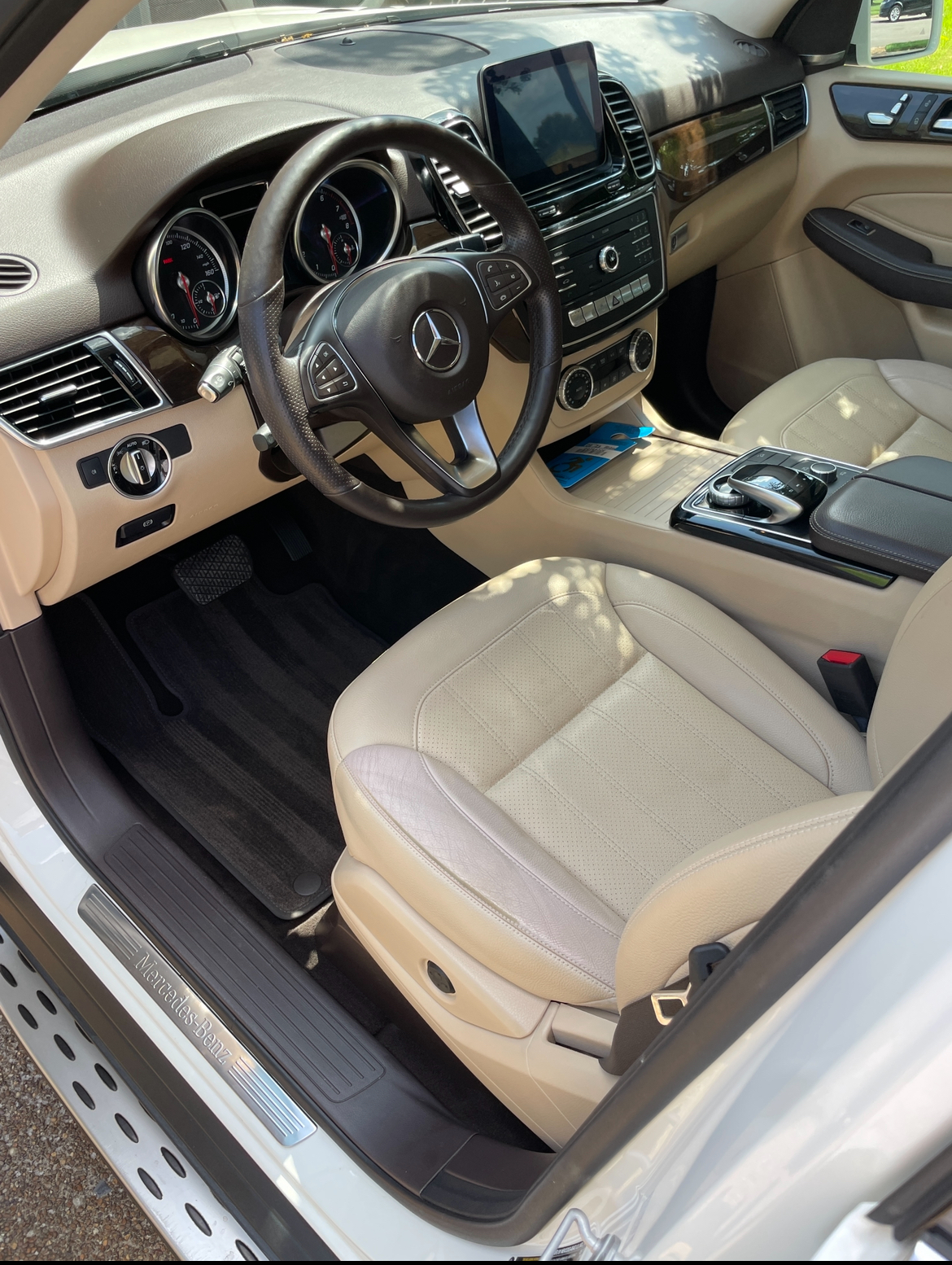 Professional car interior detail